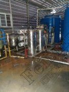 我司某花卉培養基地水處理設計方案與施工